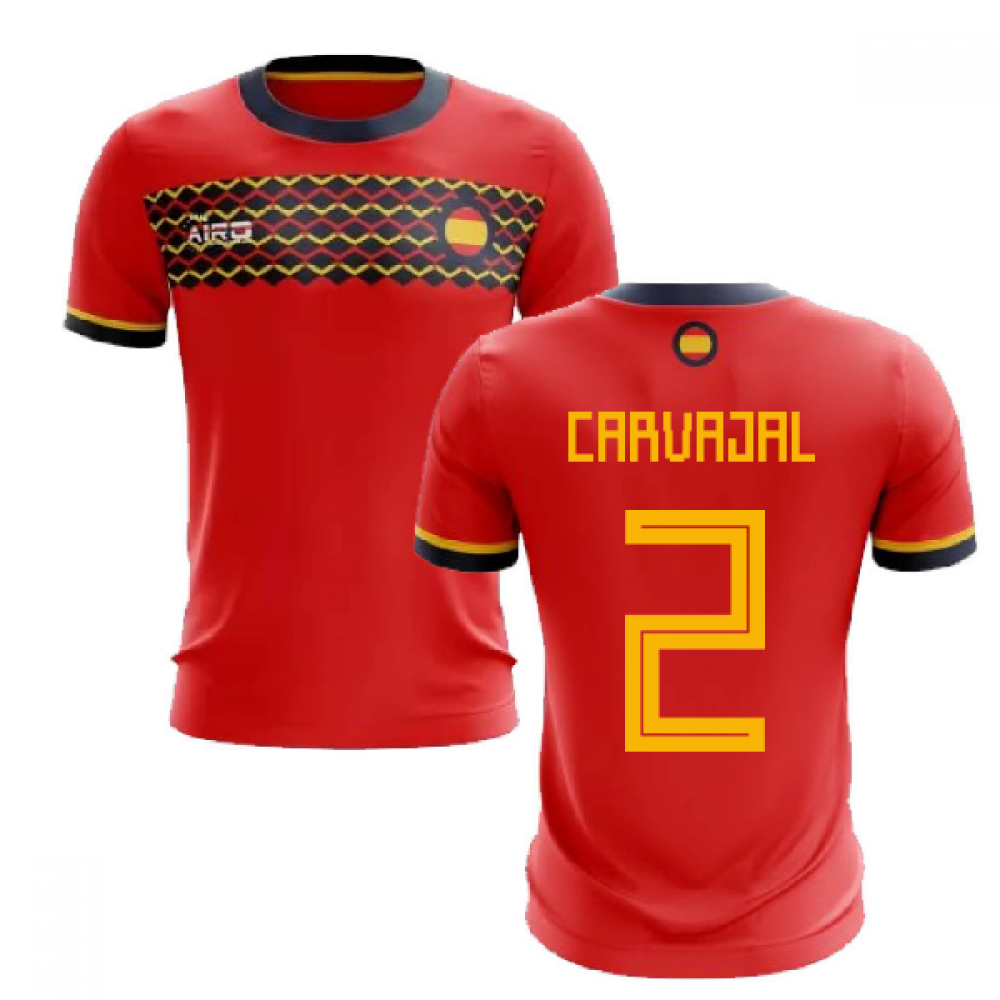 2024-2025 Spain Home Concept Football Shirt (Carvajal 2)
