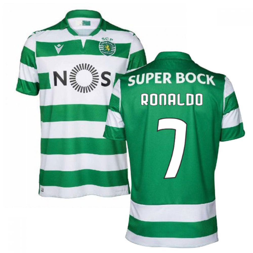 cristiano ronaldo sporting lisbon jersey