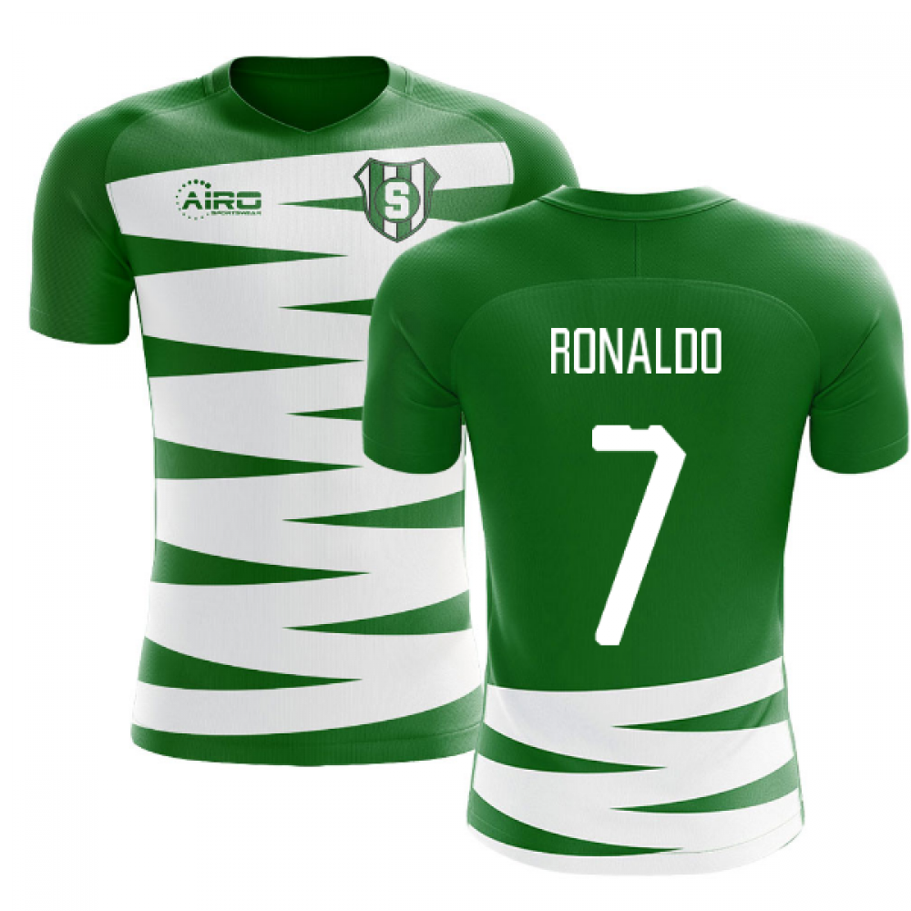 2023-2024 Sporting Lisbon Home Concept Football Shirt (Ronaldo 7)
