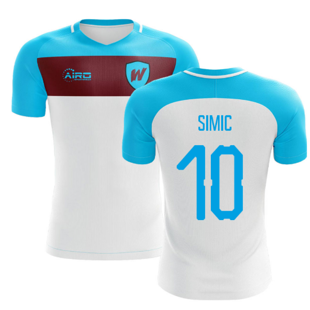 2023-2024 West Ham Away Concept Football Shirt (Simic 10)