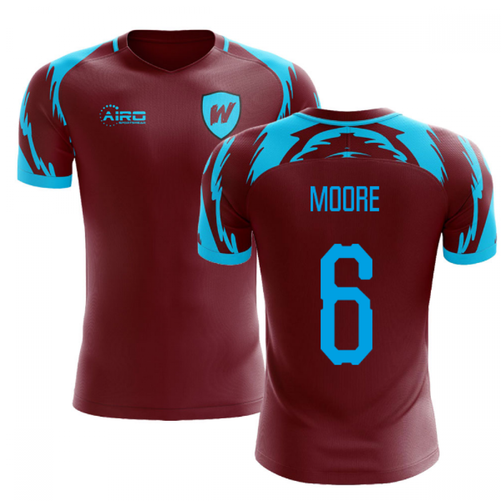2025-2026 West Ham Home Concept Football Shirt (MOORE 6)