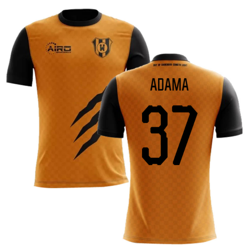 2020-2021 Wolverhampton Home Concept Football Shirt (Adama 37) - Kids