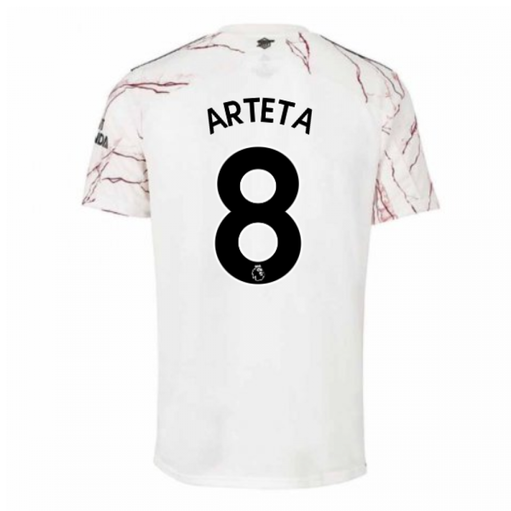2020-2021 Arsenal Adidas Away Football Shirt (Kids) (ARTETA 8)