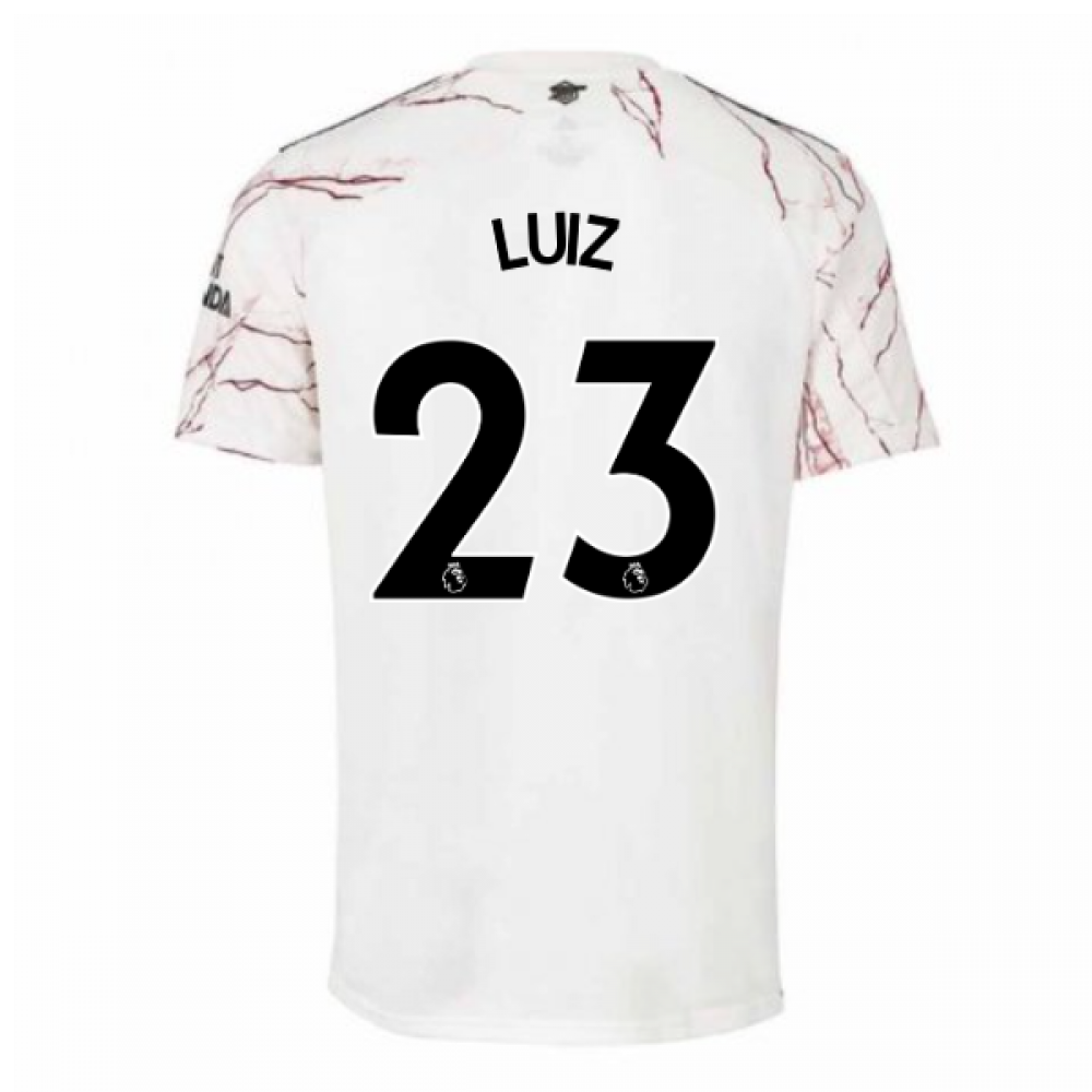 2020-2021 Arsenal Adidas Away Football Shirt (Kids) (LUIZ 23)