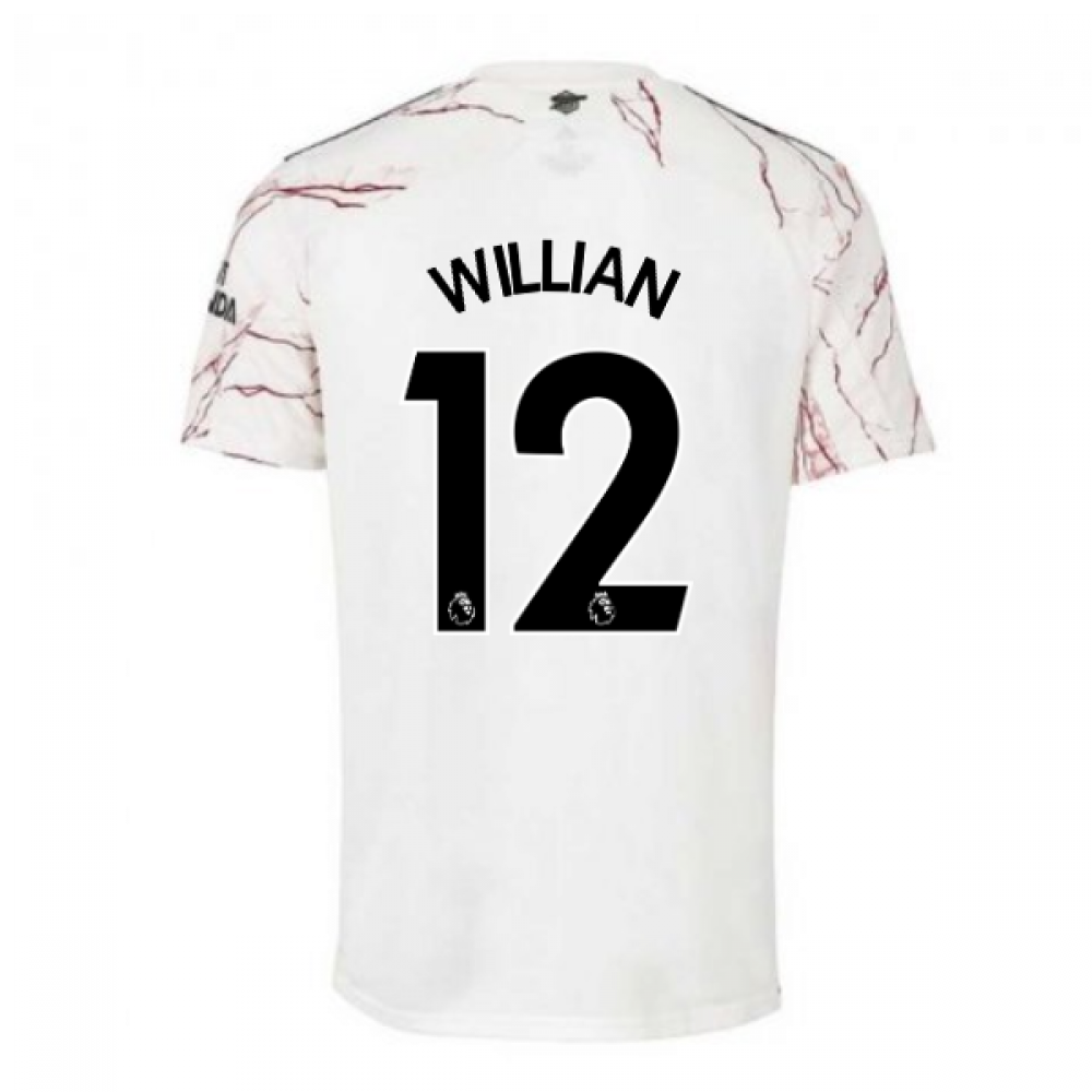 2020-2021 Arsenal Adidas Away Football Shirt (WILLIAN 12)