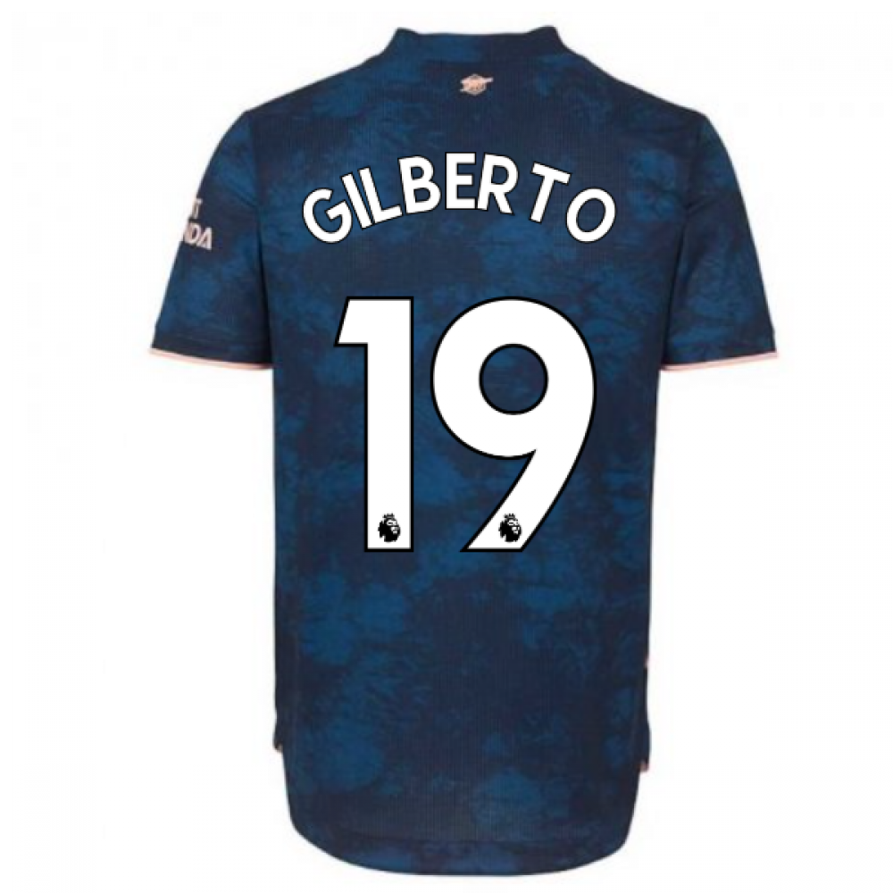 2020-2021 Arsenal Authentic Third Shirt (GILBERTO 19)