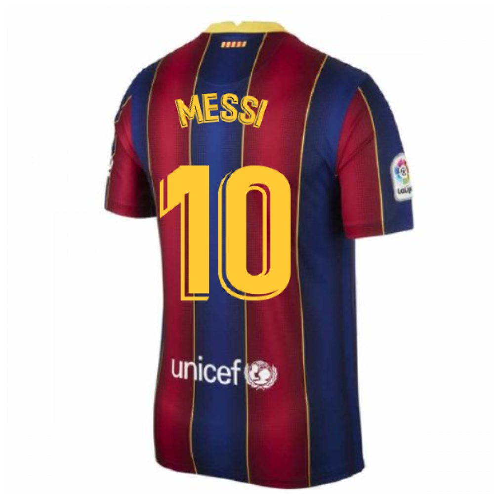 2020-2021 Barcelona Home Shirt (MESSI 10) [CD4232-456-198599] - Teamzo.com