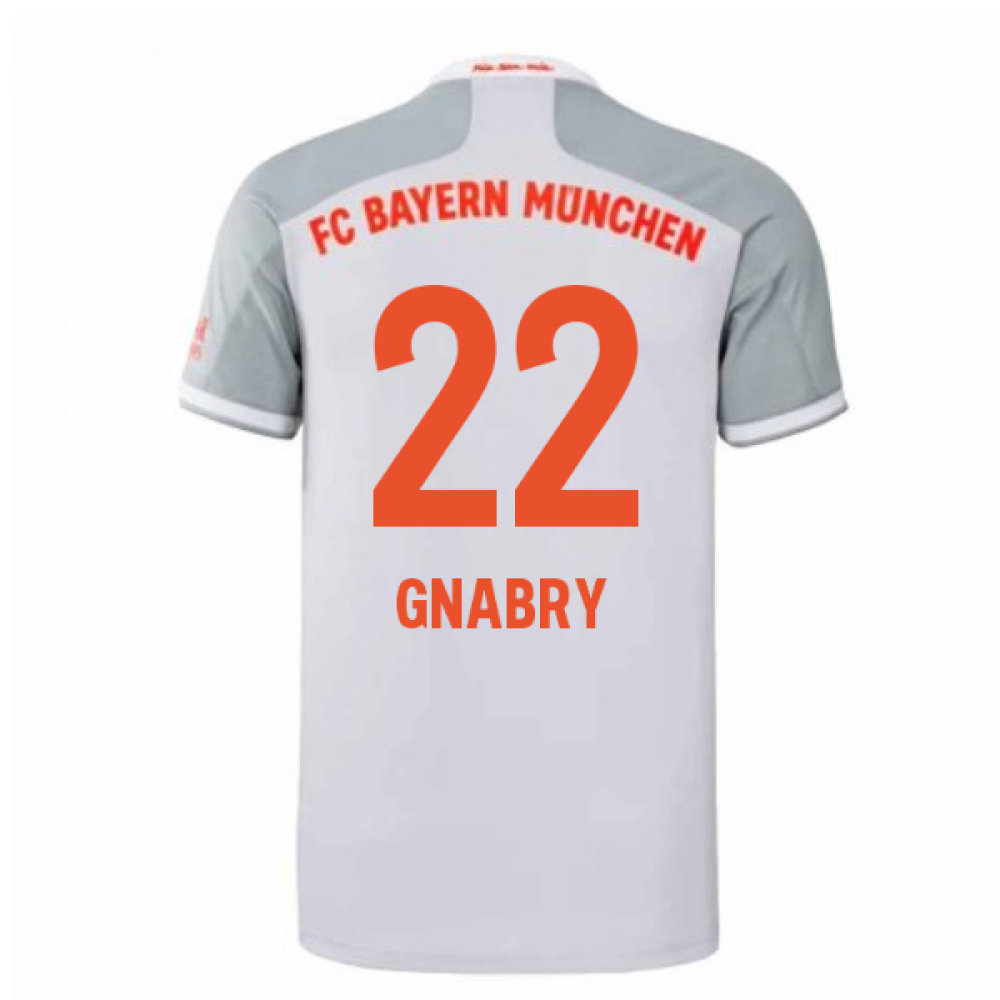 2020-2021 Bayern Munich Adidas Away Football Shirt (GNABRY 7)