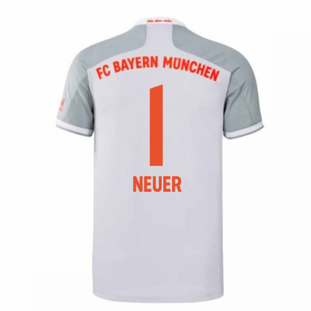 2020-2021 Bayern Munich Adidas Away Football Shirt (NEUER 1)