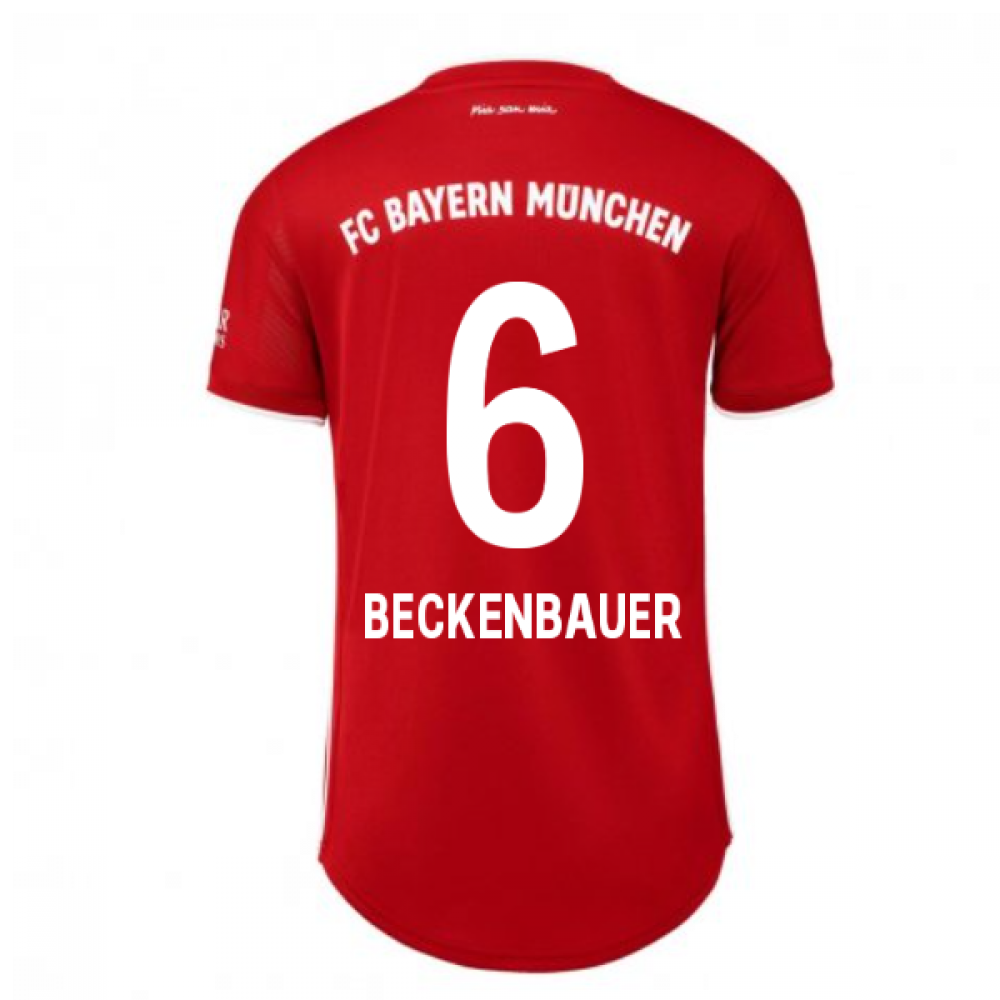 2020-2021 Bayern Munich Adidas Home Womens Shirt (BECKENBAUER 6)