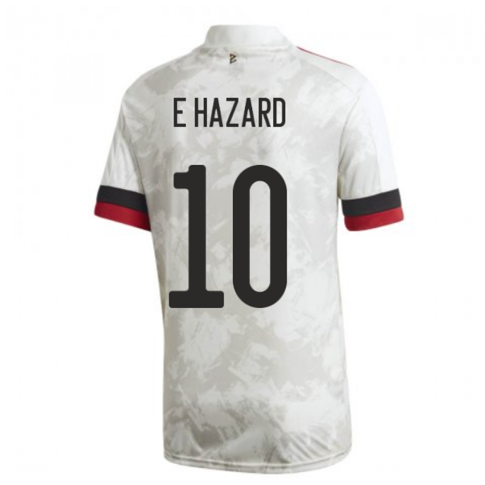 2020-2021 Belgium Away Shirt (E HAZARD 10)