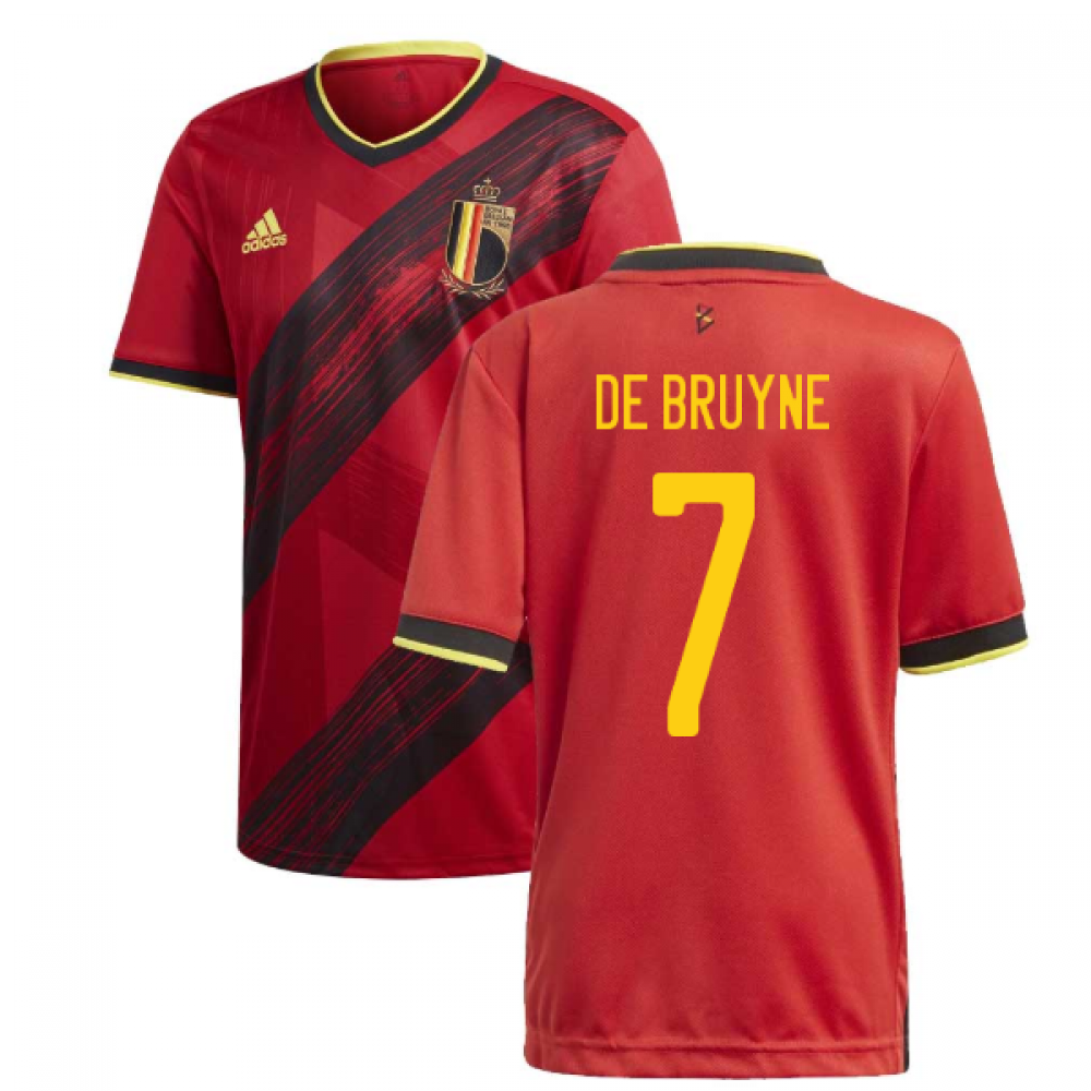 kevin de bruyne belgium jersey