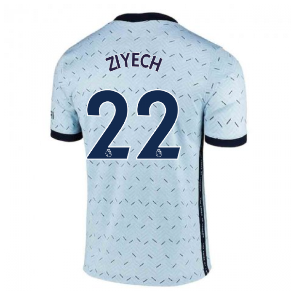 Hakim ziyech completed his move to chelsea from ajax in july 2020, becoming eligible to born in the netherlands, ziyech started his career in the eredivise with heerenveen, making his senior debut. Ziyech Png Chelsea - 2020 2021 Chelsea Away Nike Ladies Shirt Ziyech 22 Cd4398 495 183726 127 33 Teamzo Com