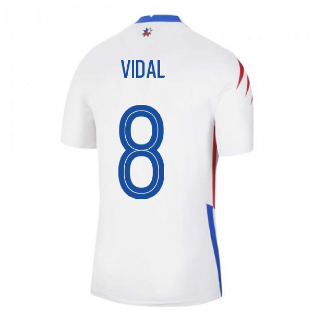2020-2021 Chile Away Shirt (VIDAL 8) [CD0690-100-201509] - €108.21  Teamzo.com