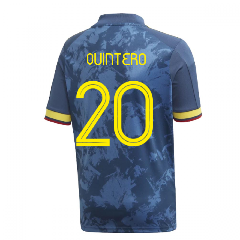 2020 2021 Colombia Away Adidas Football Shirt Kids Quintero 20 Fi5297 166588 83 42 Teamzo Com