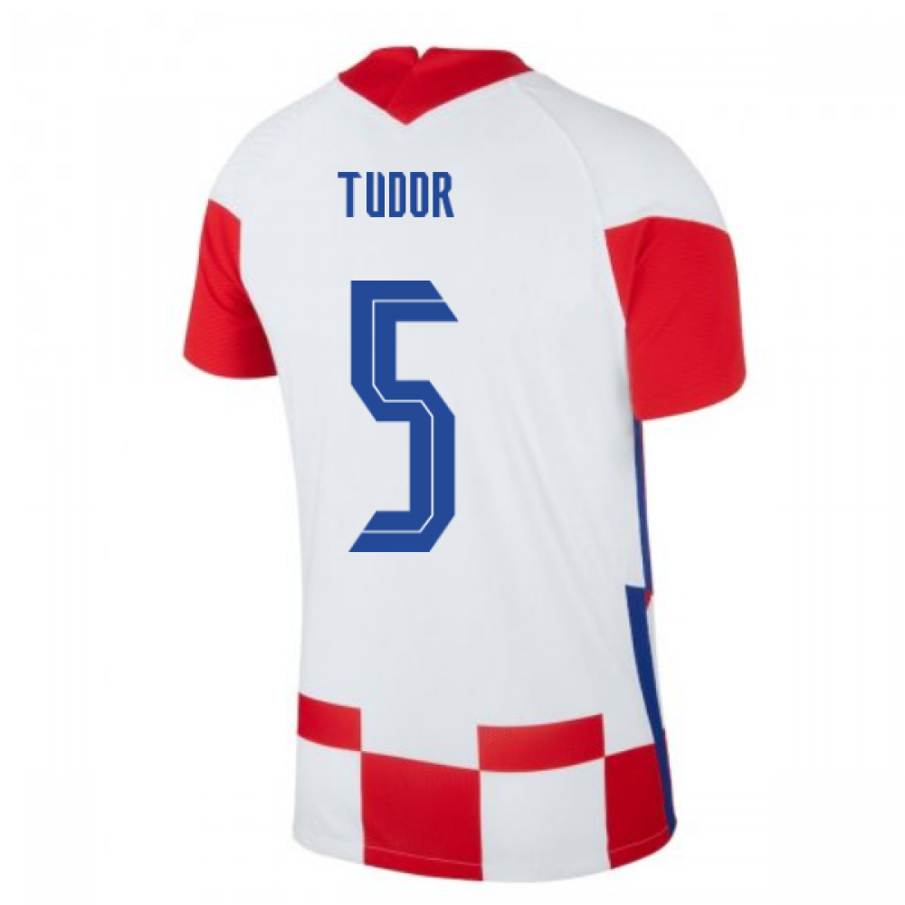 2020-2021 Croatia Home Nike Vapor Shirt (TUDOR 5)