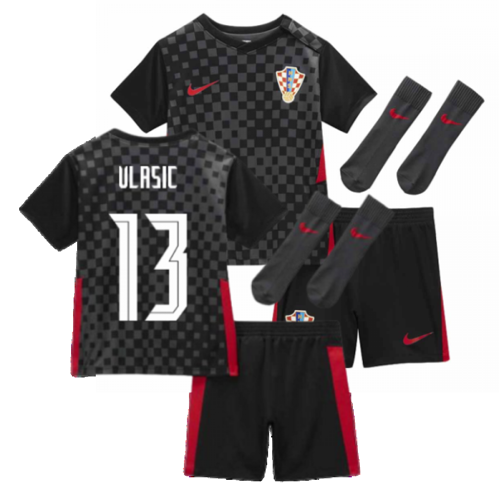 2020-2021 Croatia Little Boys Away Mini Kit (VLASIC 13)