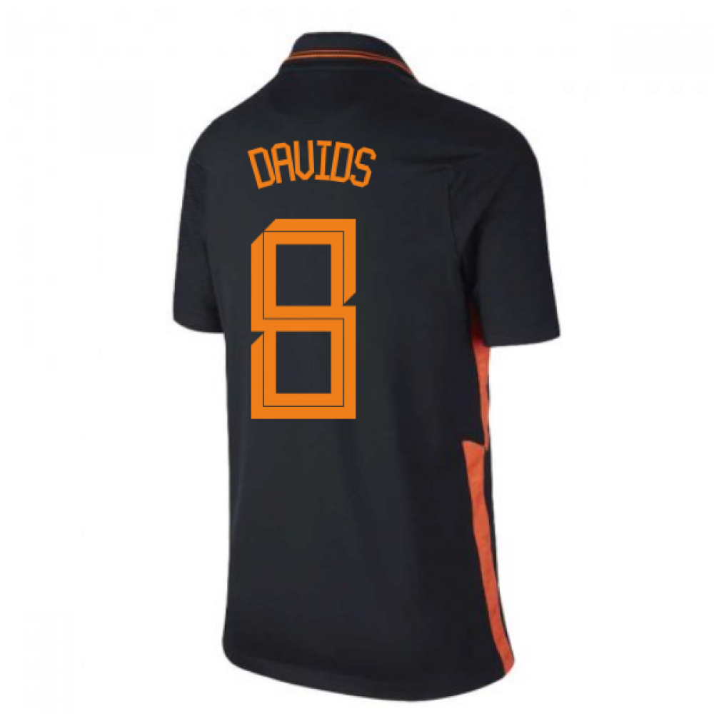 2020-2021 Holland Away Nike Football Shirt (Kids) (DAVIDS 8)