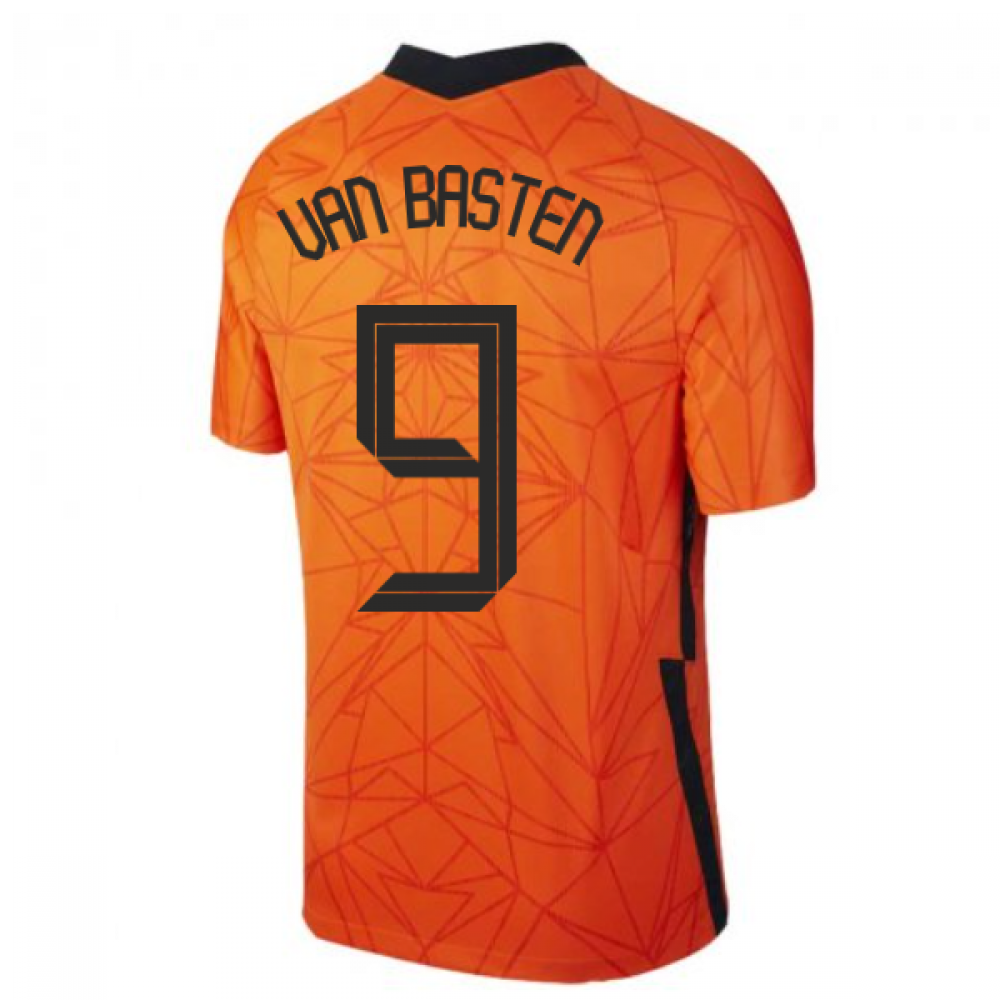 2020-2021 Holland Home Nike Football Shirt (VAN BASTEN 9)