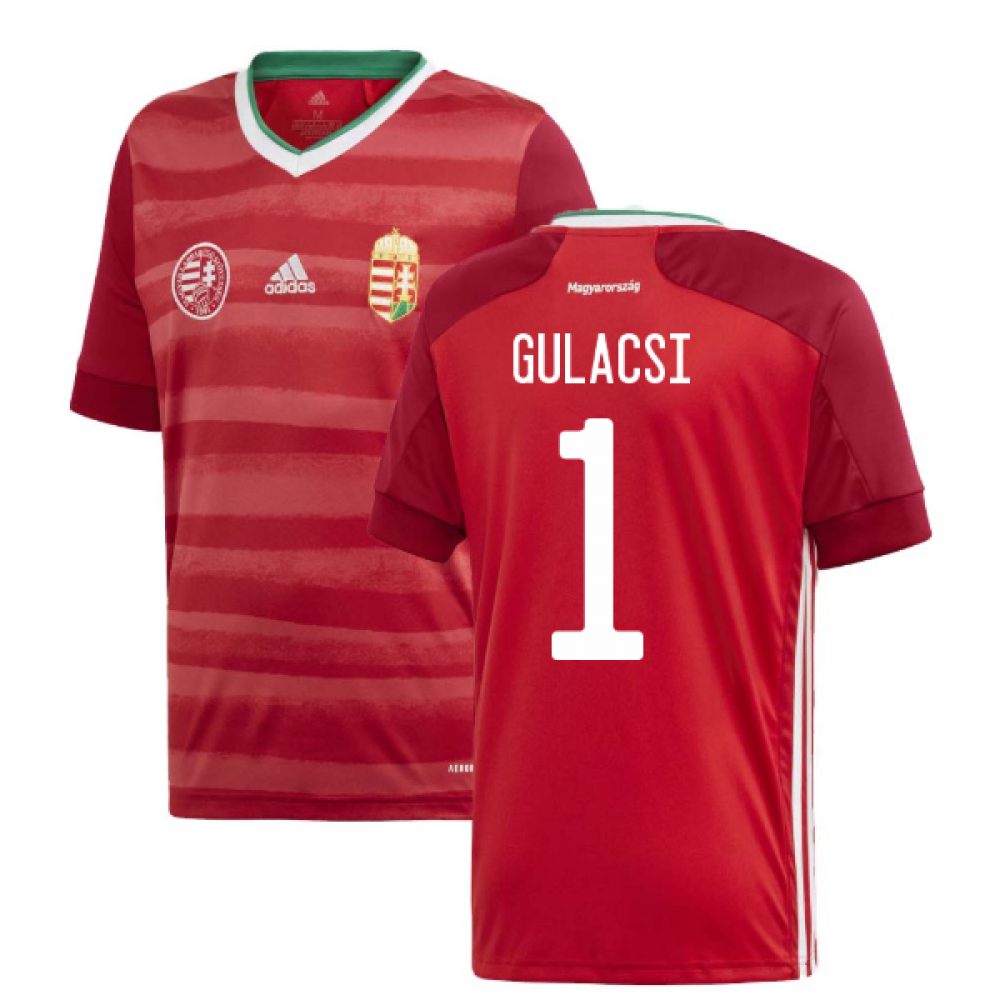 2020-2021 Hungary Home Adidas Football Shirt (Kids) (GULACSI 1)