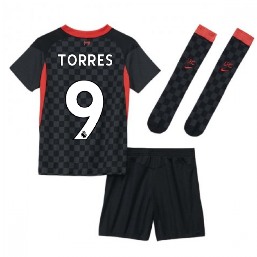 2020-2021 Liverpool 3rd Little Boys Mini Kit (TORRES 9)