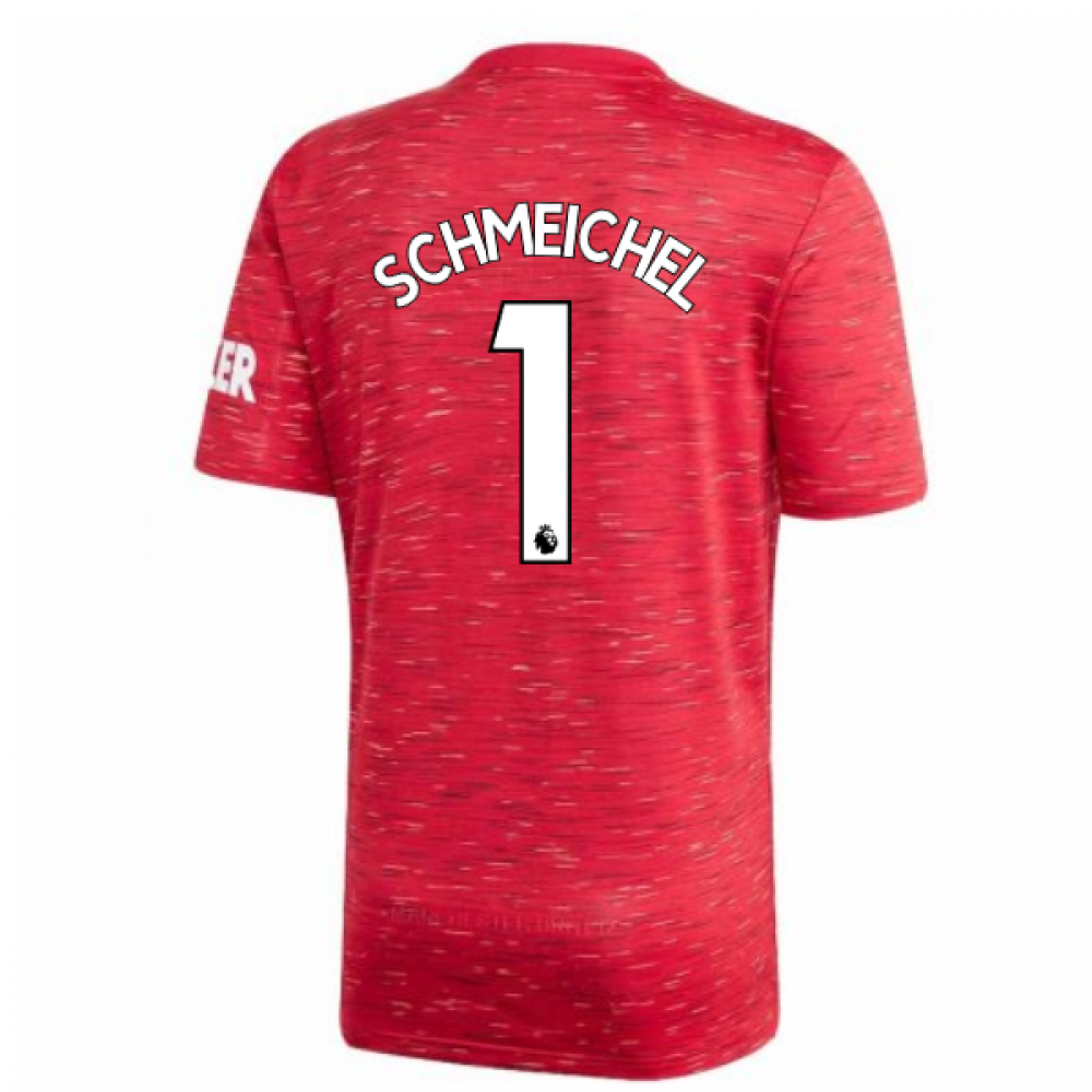 2020-2021 Man Utd Adidas Home Football Shirt (Kids) (SCHMEICHEL 1)