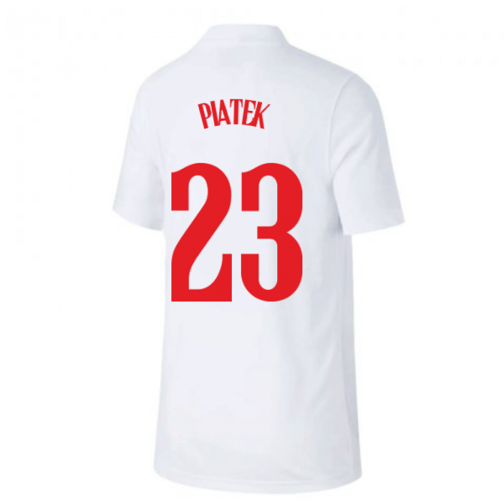 2020-2021 Poland Home Supporters Jersey - Kids (PIATEK 23)