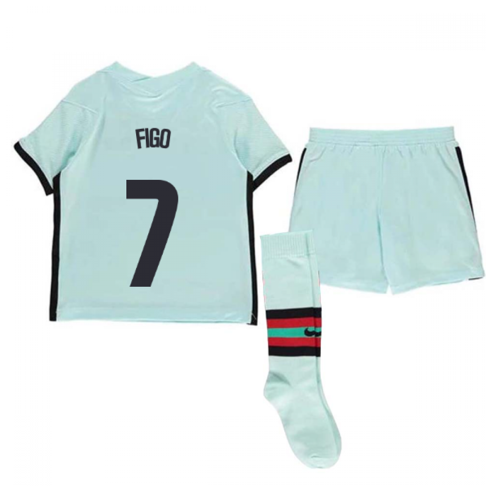 2020-2021 Portugal Away Nike Mini Kit (FIGO 7)
