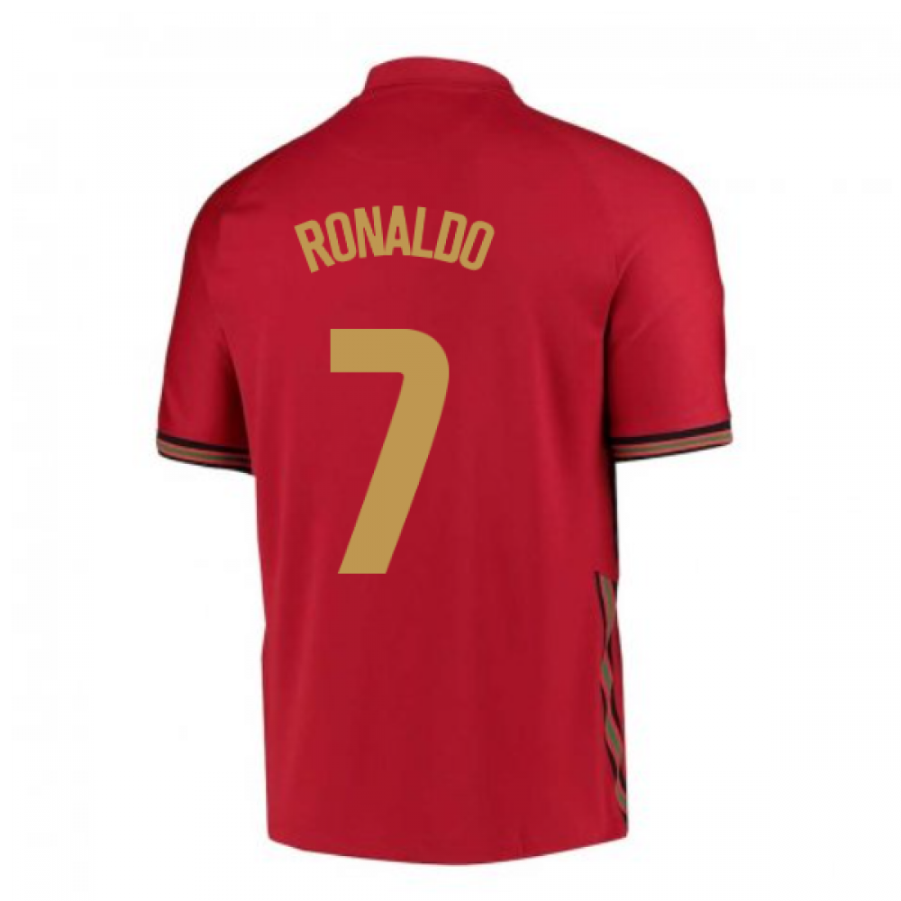 2020-2021 Portugal Home Nike Football Shirt (RONALDO 7)