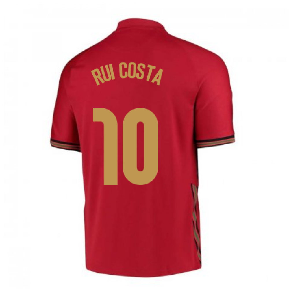 2020-2021 Portugal Home Nike Shirt (Kids) (RUI COSTA 10)