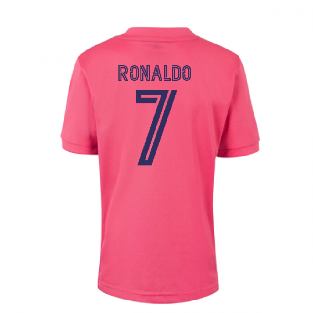 real madrid pink jersey ronaldo
