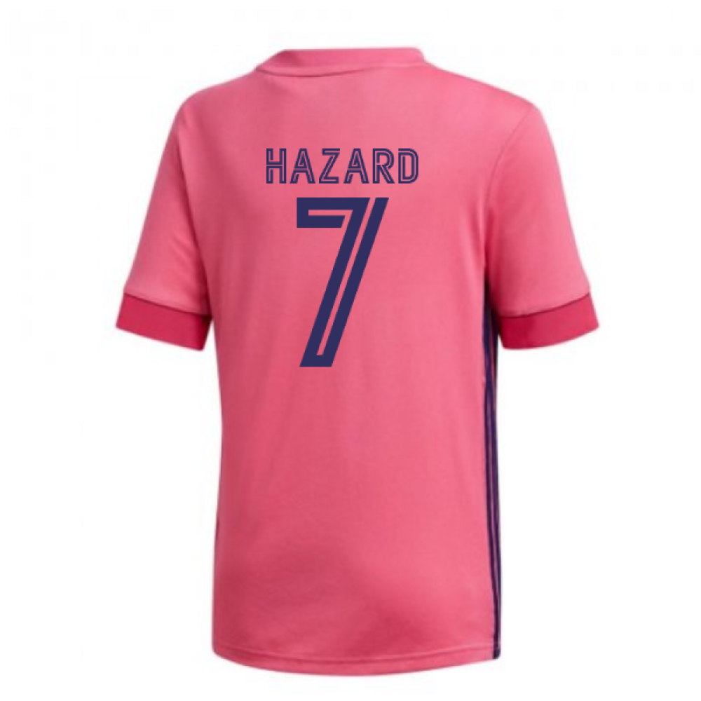 2020-2021 Real Madrid Adidas Away Shirt (Kids) (HAZARD 7)