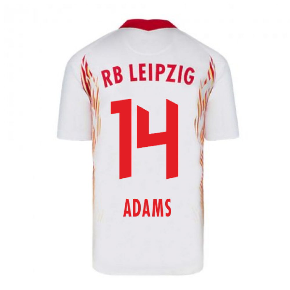 2020-2021 Red Bull Leipzig Home Nike Football Shirt (ADAMS 14)