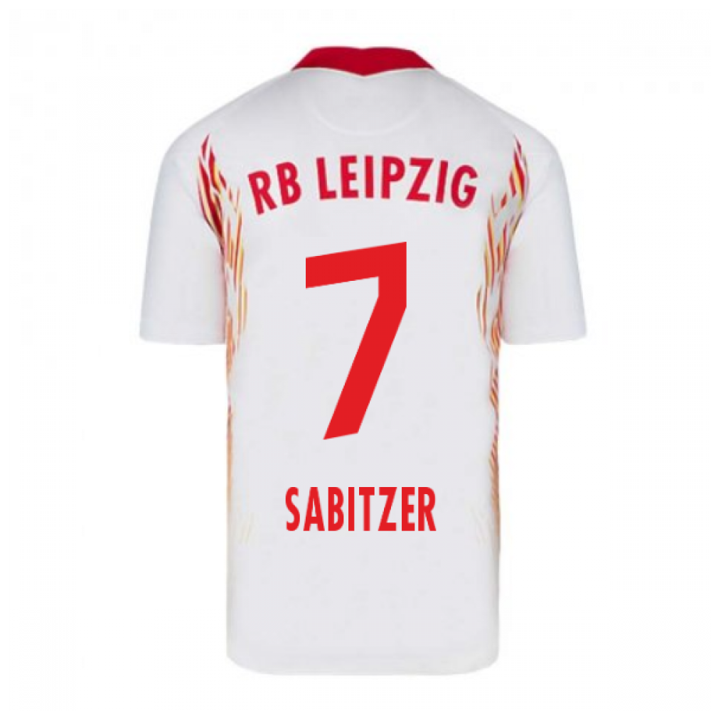 2020-2021 Red Bull Leipzig Home Nike Football Shirt (SABITZER 7)