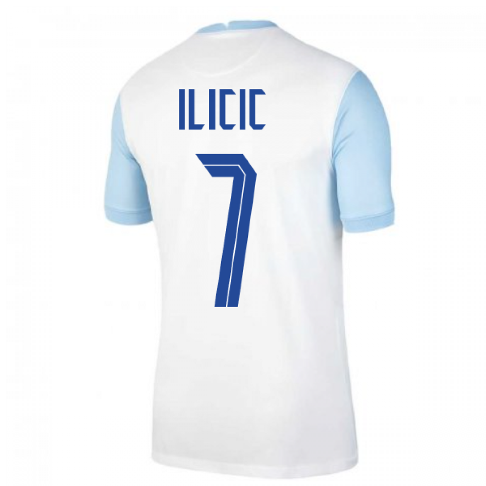 2020-2021 Slovenia Home Nike Football Shirt (ILICIC 7)