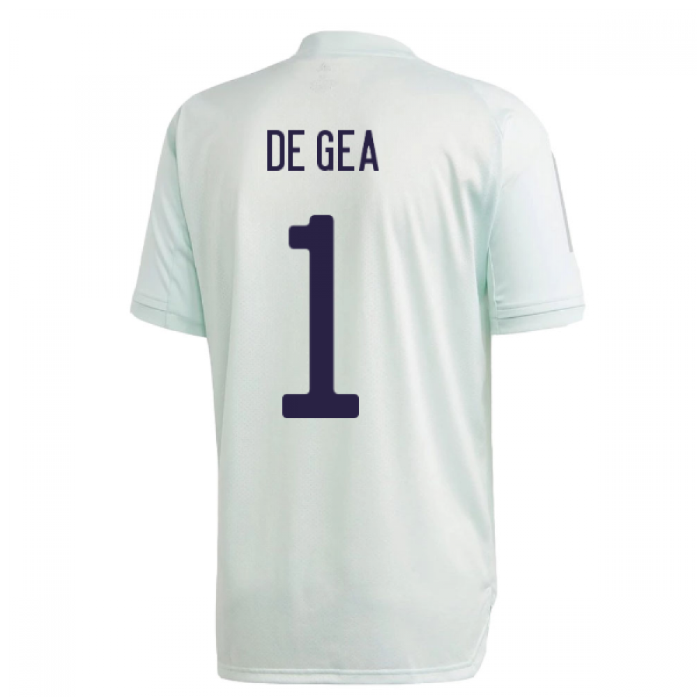 2020-2021 Spain Adidas Training Jersey (Dash Green) (DE GEA 1) 2020-2021 Spain Adidas Training Jersey (Dash Green) (DE GEA 1)