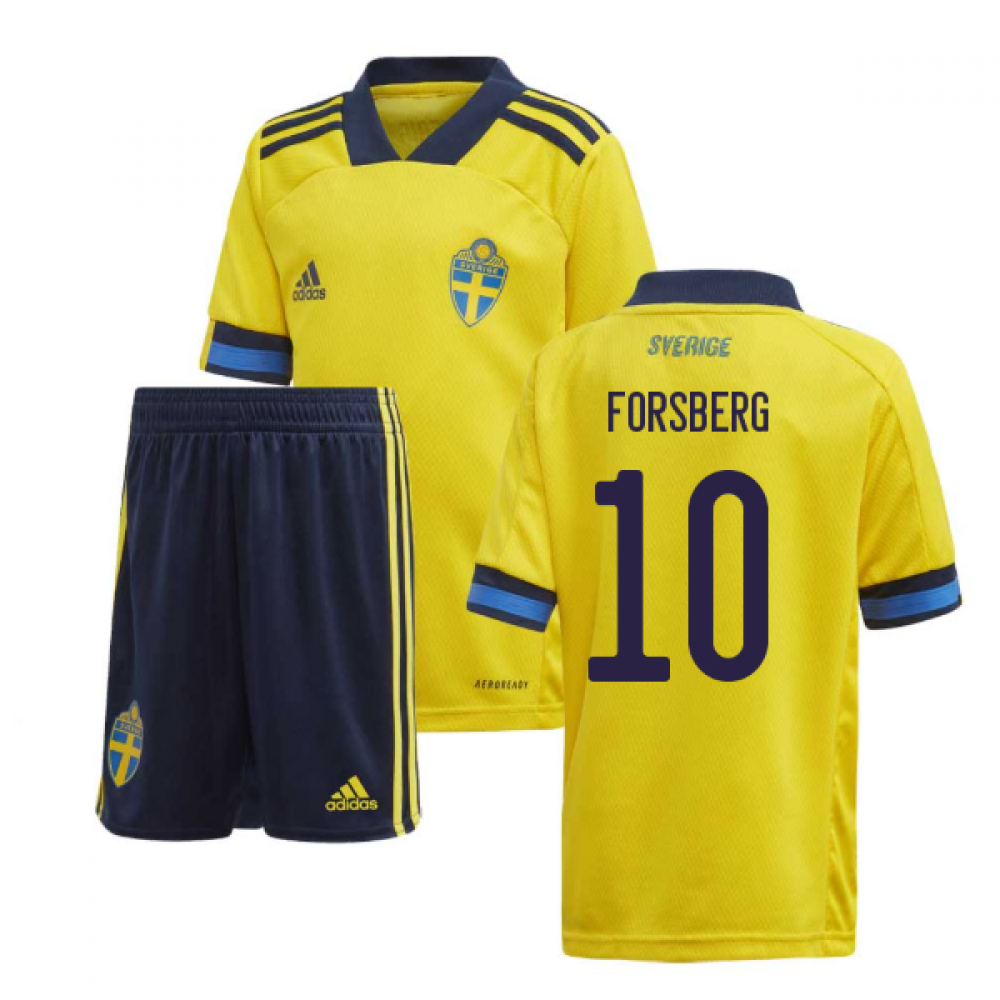 2020 2021 Sweden Home Adidas Mini Kit Forsberg 10 Fh7615 166372 77 83 Teamzo Com