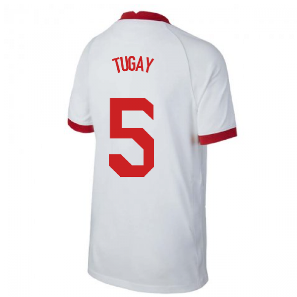2020-2021 Turkey Home Nike Football Shirt (Kids) (TUGAY 5)