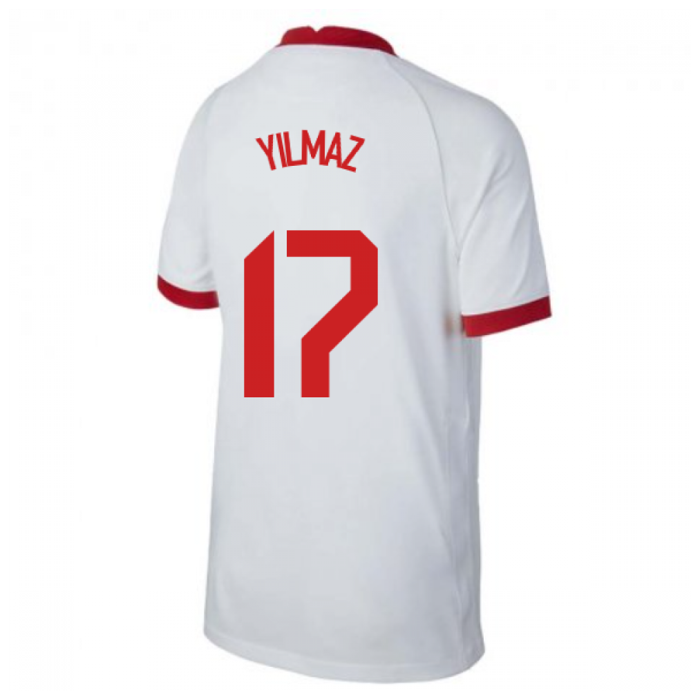red nike football shirt