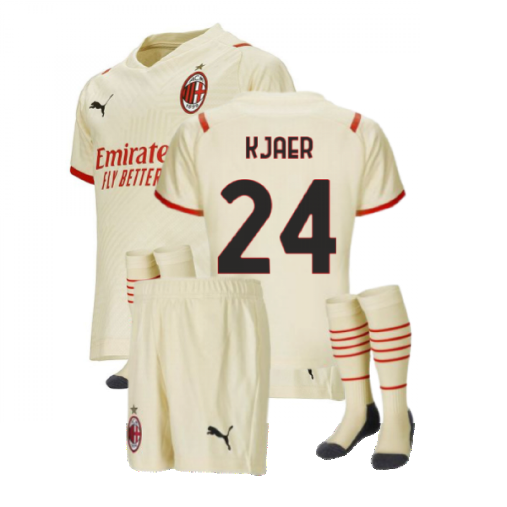 2021-2022 AC Milan Away Mini Kit (KJAER 24)