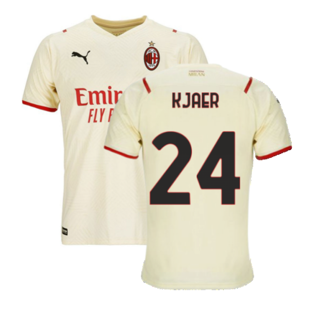 2021-2022 AC Milan Away Shirt (KJAER 24)