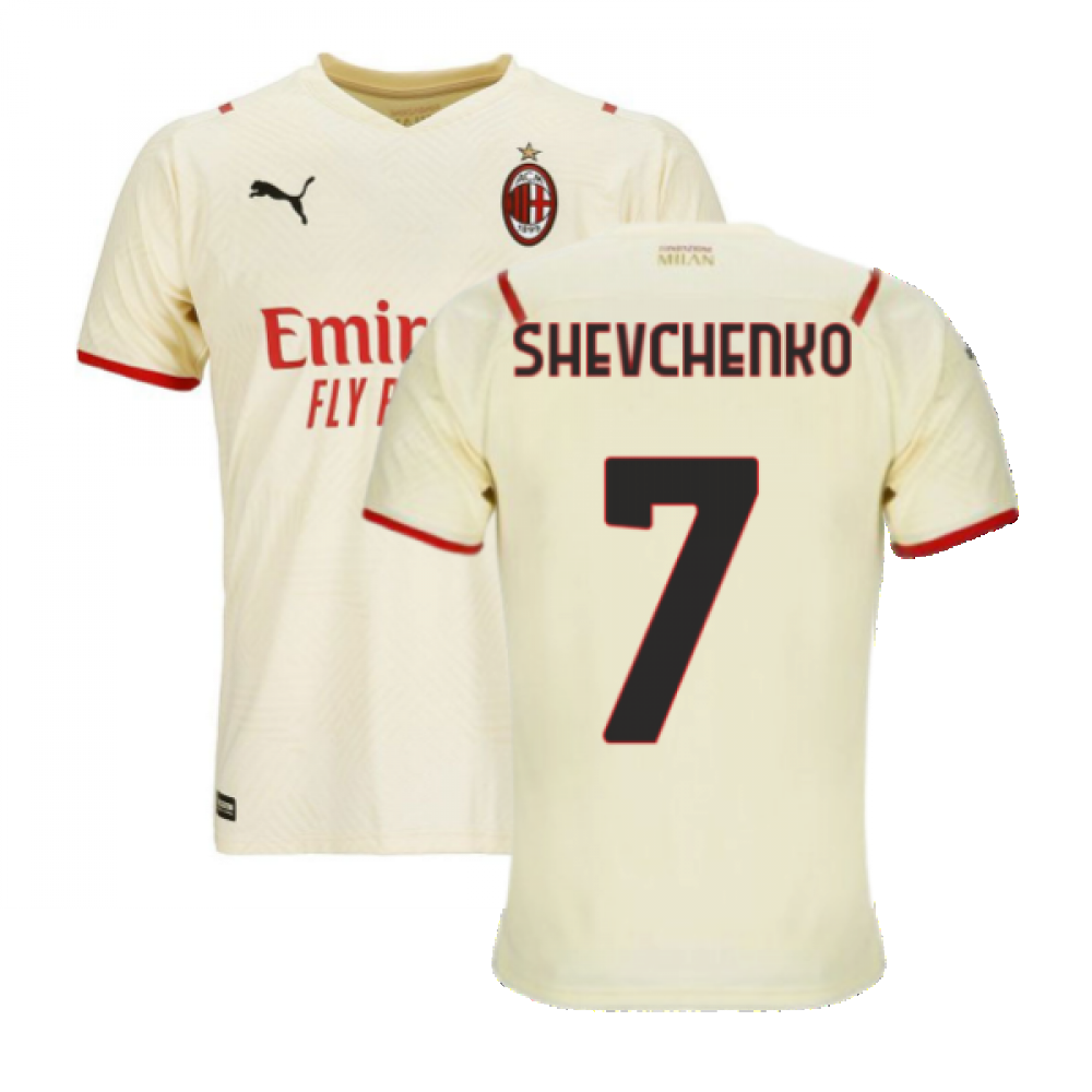 2021-2022 AC Milan Away Shirt (SHEVCHENKO 7)