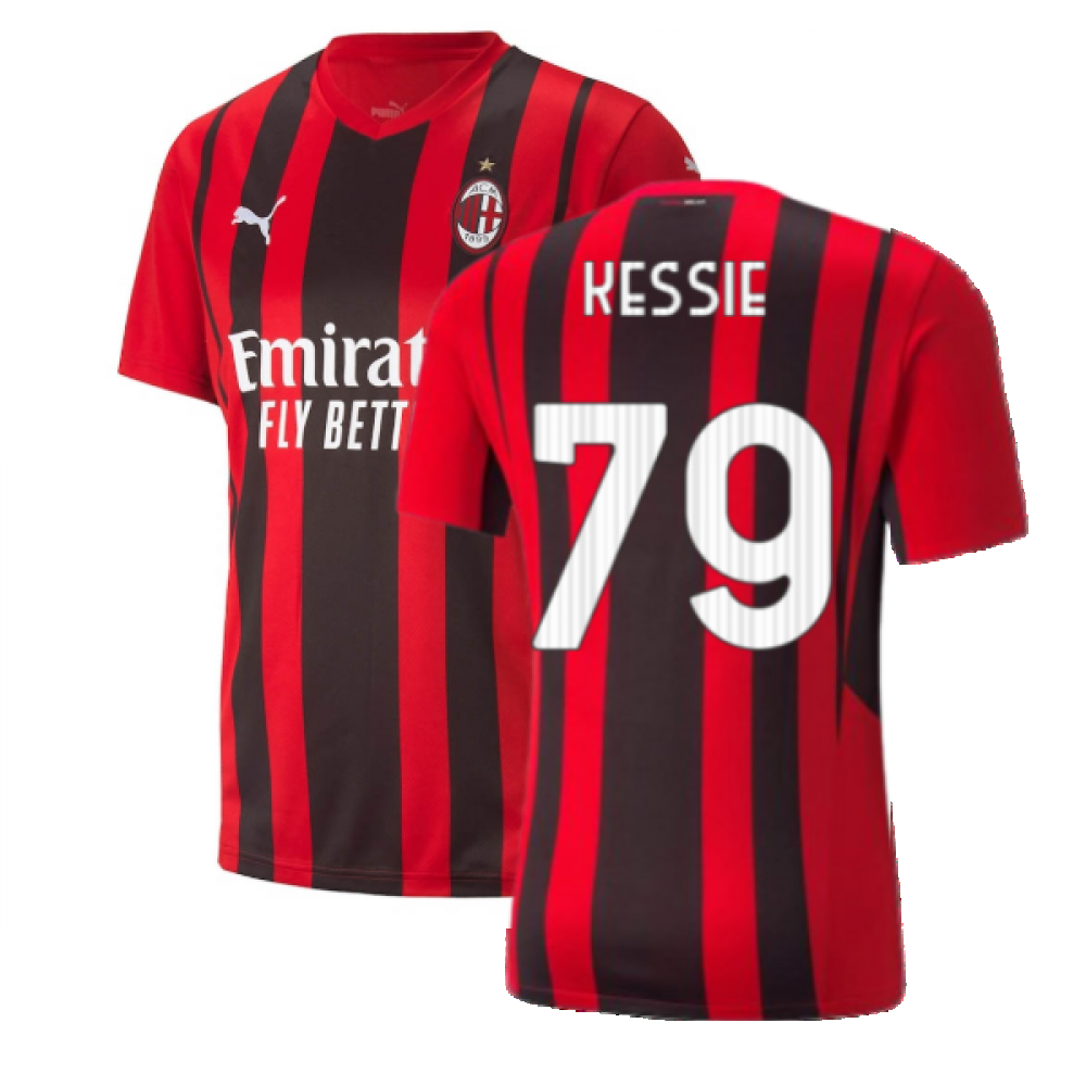 2021-2022 AC Milan Home Shirt (KESSIE 79)