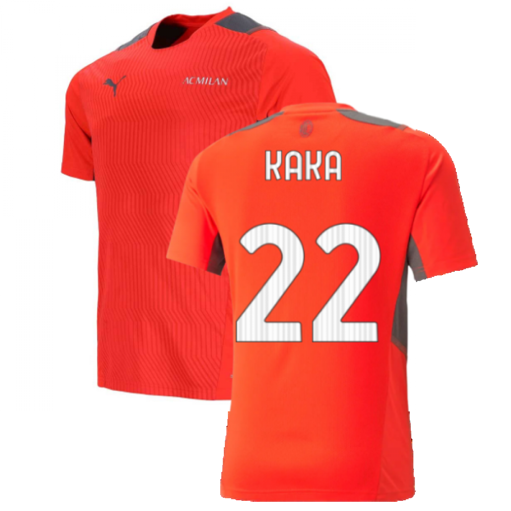 2021-2022 AC Milan Training Jersey (Red) (KAKA 22)