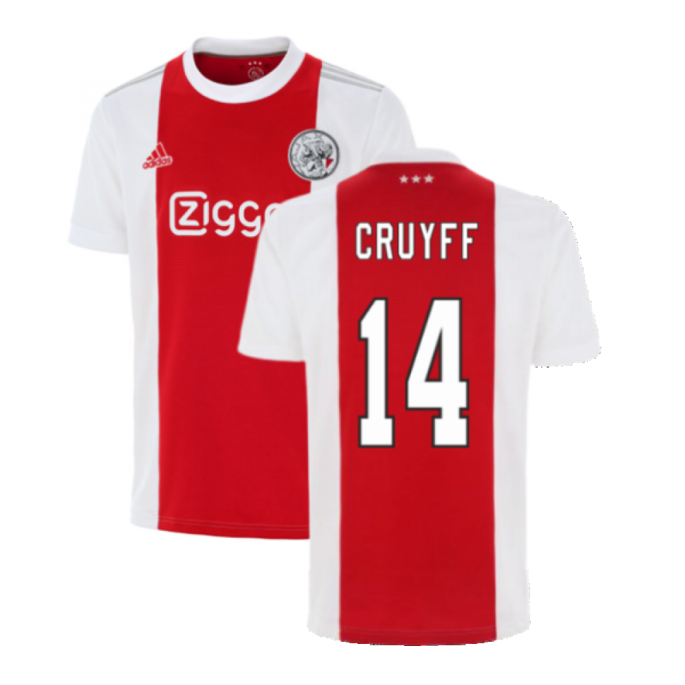 2021-2022 Ajax Home (CRUYFF 14) [GT7133-222820] - €74.38 Teamzo.com