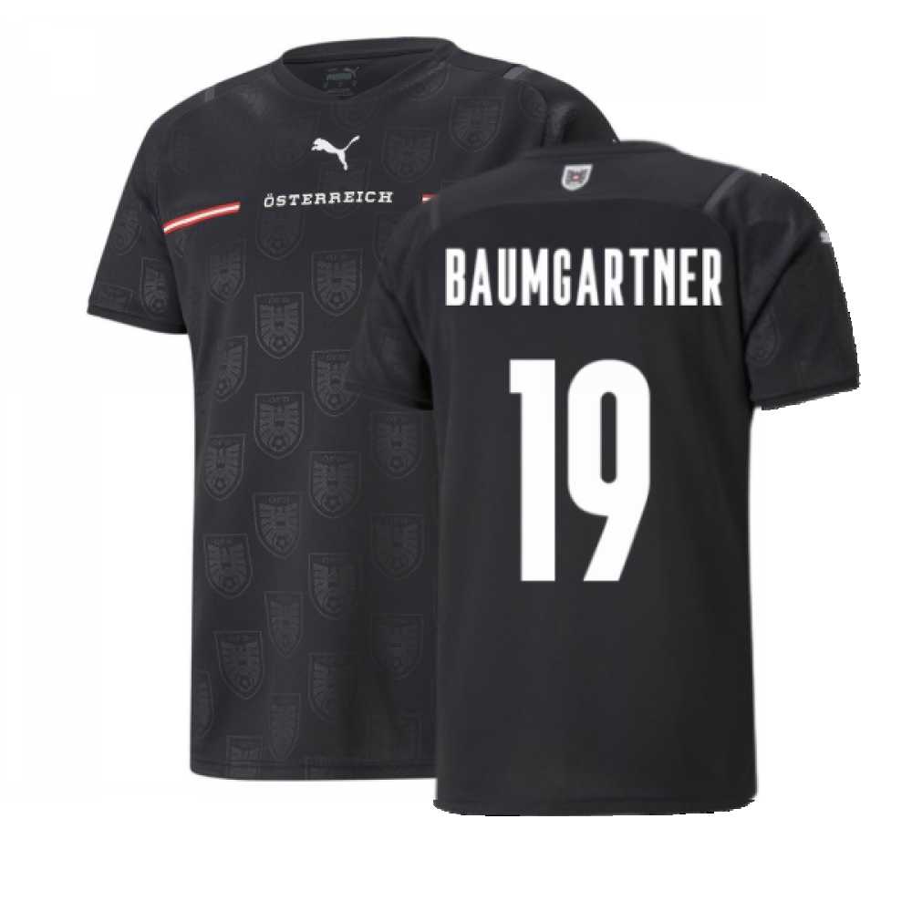 2021-2022 Austria Away Shirt (Kids) (BAUMGARTNER 19)