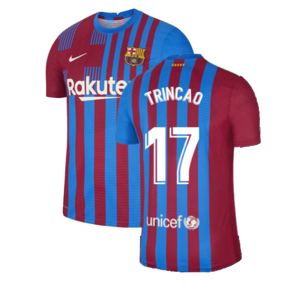 2021-2022 Barcelona Vapor Match Home Shirt (TRINCAO 17)