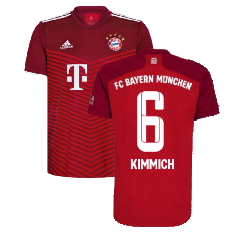 2021-2022 Bayern Munich Home Shirt (KIMMICH 6)