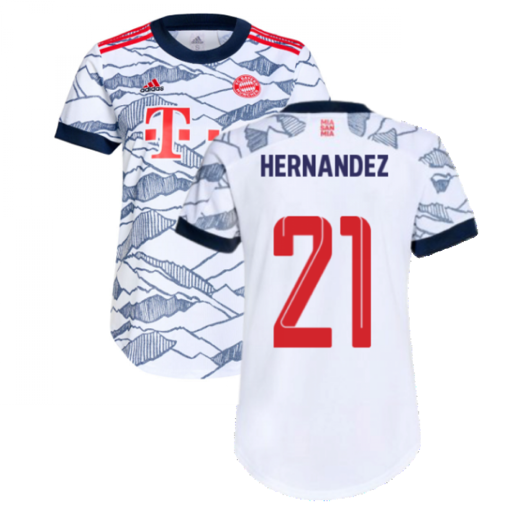 2021-2022 Bayern Munich Third Shirt (Ladies) (HERNANDEZ 21)