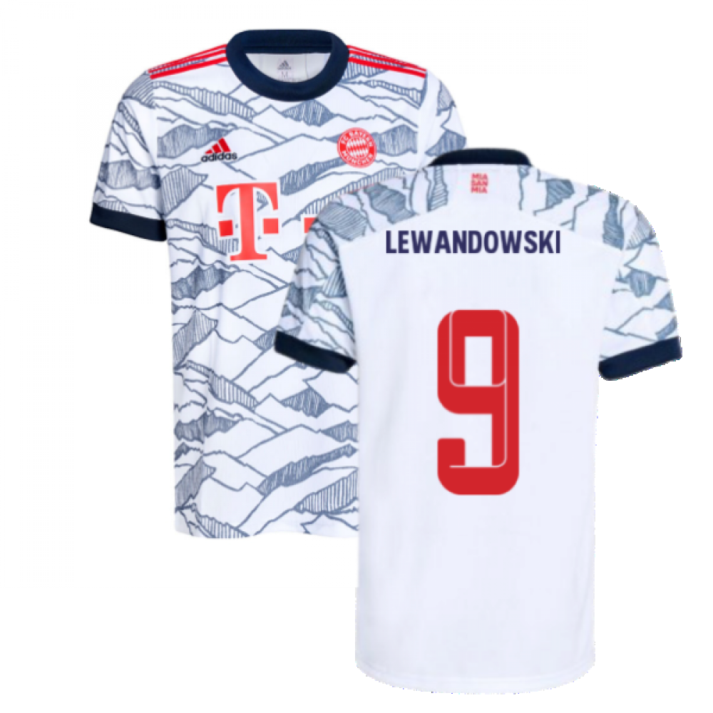 20/21 Bayern LEWANDOWSKI 9 Kids Third 3RD Kit 